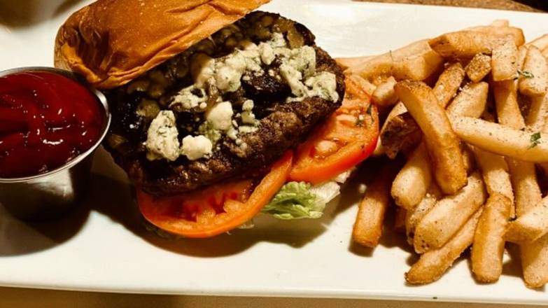 Gorgonzola Cheese Burger