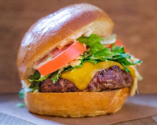 Grass-Fed Barn Burger