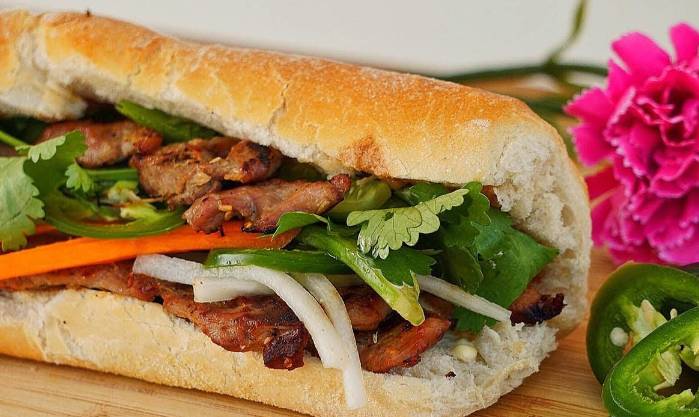 Grill Pork Sandwich