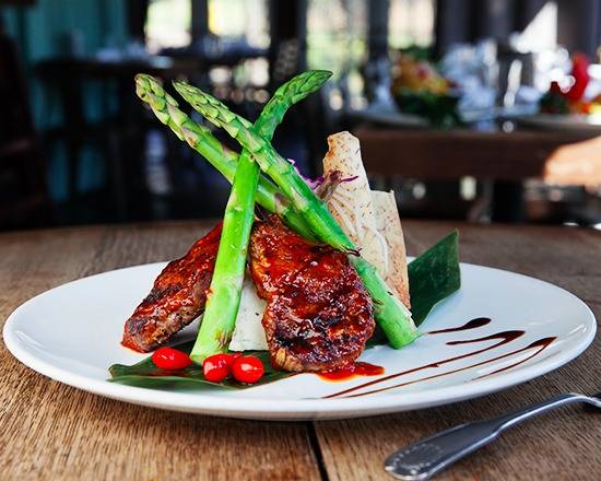 Grilled Australian Lamb Rack