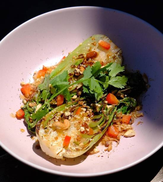 Grilled Bok Choy