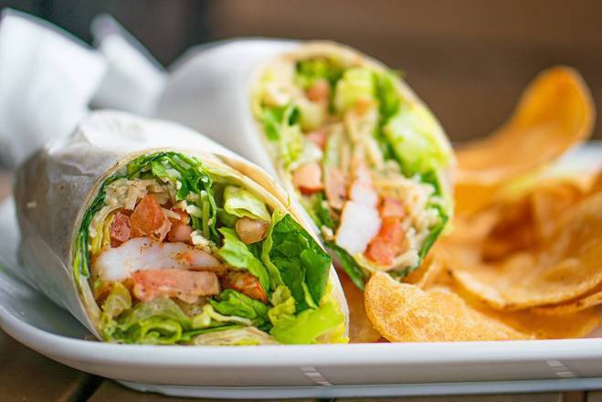 Grilled Cajun Shrimp Wrap
