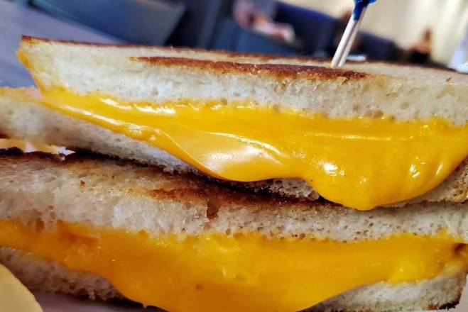 Grilled Cheese with Curly Fries