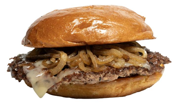 Grilled Onion & Swiss Burger Meal (S)