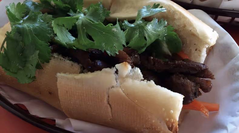 Grilled Pork Sandwich