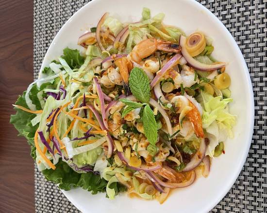 Grilled Prawn Salad