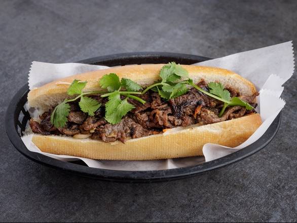 *Grilled Rib Eye Steak Sandwich*