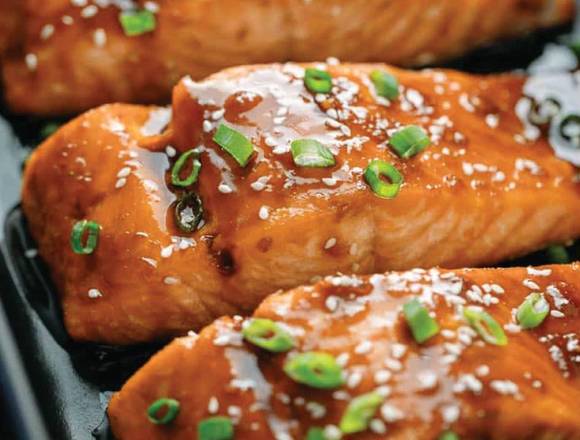Grilled Salmon Plate