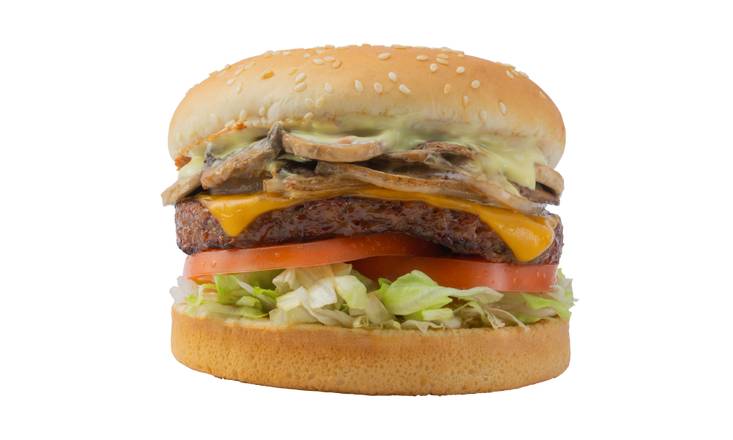 GRILLED SHROOM BURGER