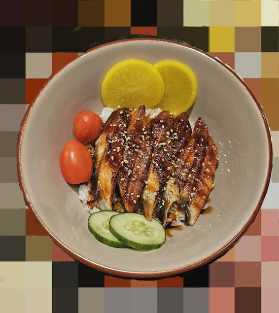 Grilled Unagi Don