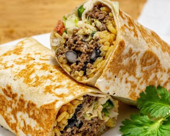 Ground Beef Burrito