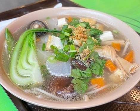 Guay Tiew Jay Soup (Vegetarian)