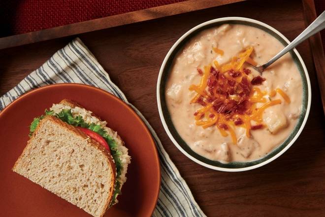 Half Sandwich & Bowl of Soup