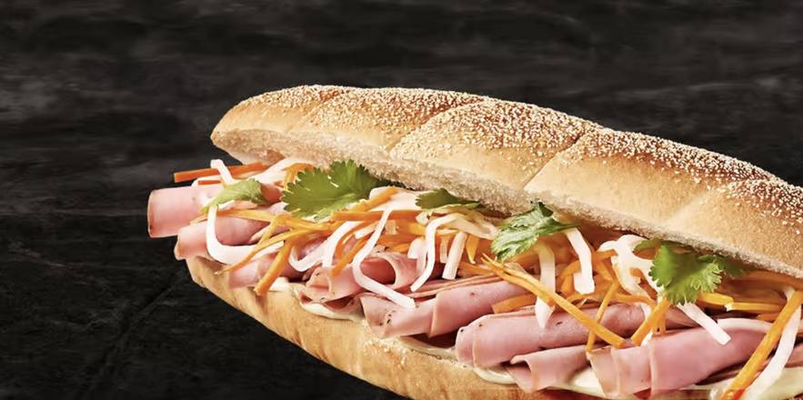 Ham and Head Cheese Sandwich