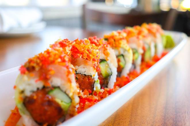 Hamachi Crunch Roll
