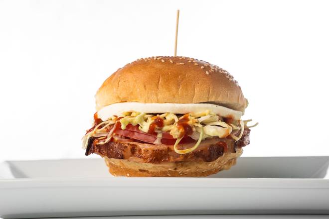 Hamburguesa de Chuleta Ahumada