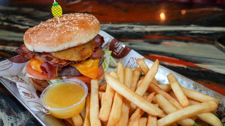 Hawaiian Burger (Hamburguesa Hawaiiana)