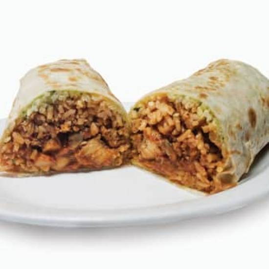 Hawaiian Onion Ring Burrito