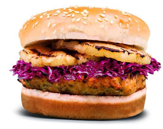 Hawaiian Salmon Burger
