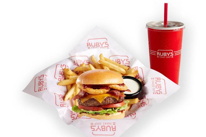 Hickory Burger Combo