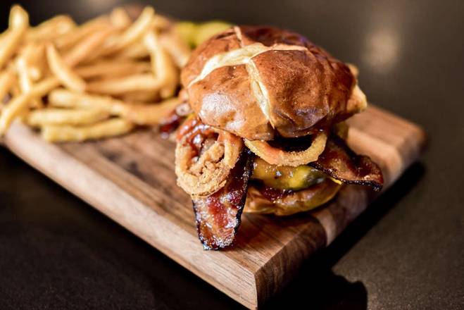 Hickory Cheddar Burger