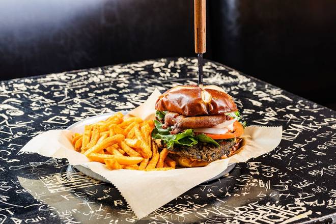Hippie Stuffed Burger (V)