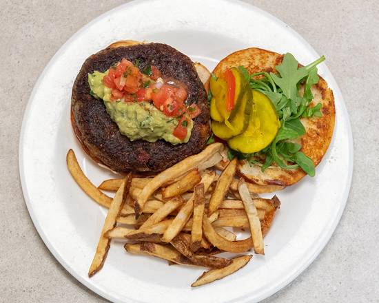 Homemade Quinoa Black Bean Burger