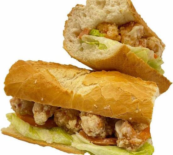 Honey Mayo Shrimp Baguette
