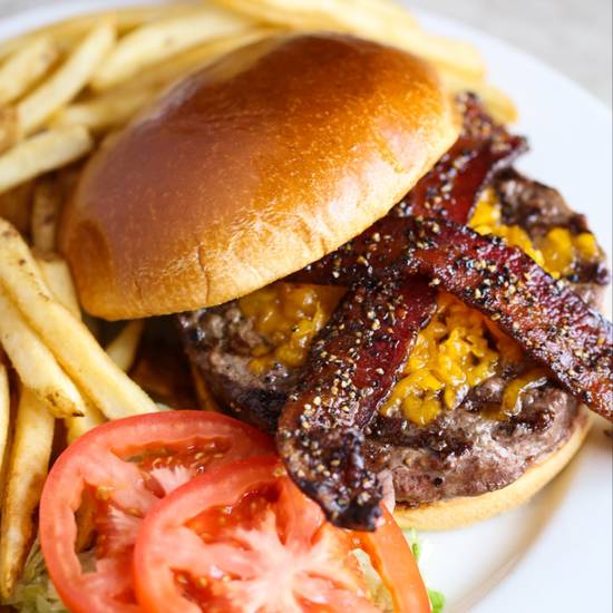 Honey Pepper Bacon Burger