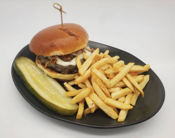 HopMonk Cheese Burger