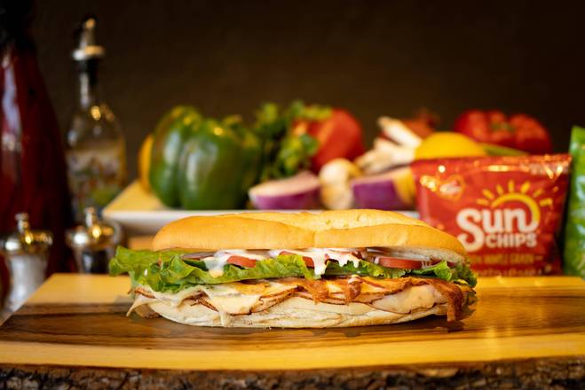 Hot Chicken Bacon Ranch Sandwich
