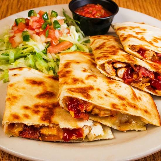 Hot Hickory Quesadilla