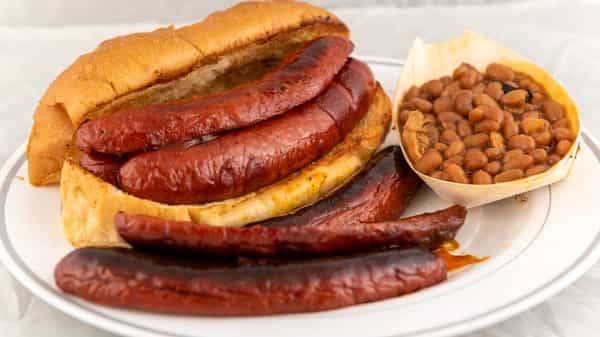Hot Link Sandwich