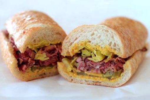 Hot Pastrami Sandwich