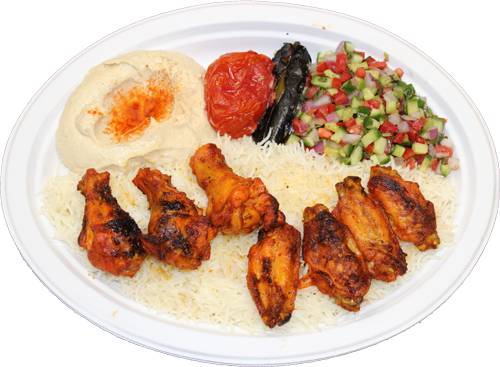 Hot Wings Plate