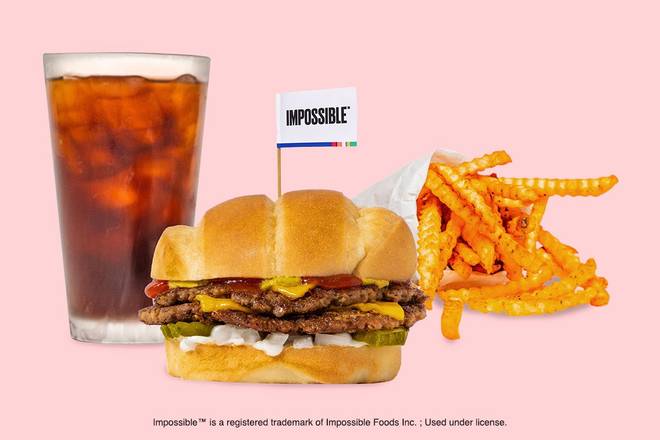 Impossibleâ„¢ Beast Style Burger Combo