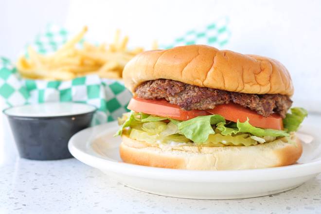 Impossible Burger Plant base patty