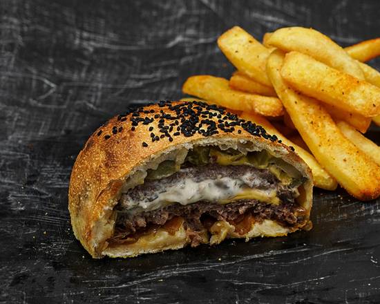 Jalapeno Burger & Fries