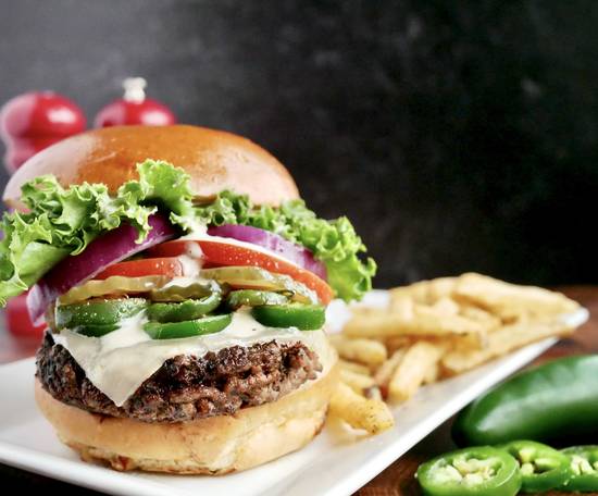 Jalapeno Ranch Burger