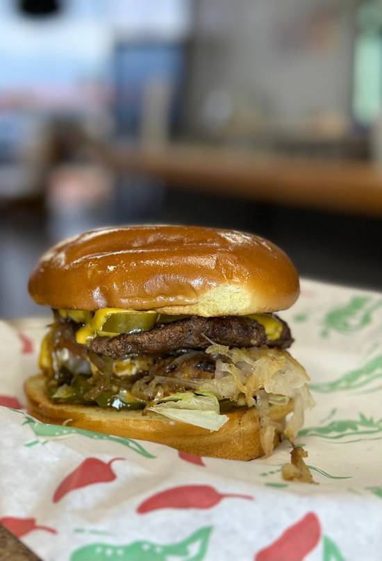 Jalapeño burger