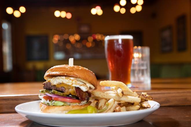 JR's Jumbo Deluxe Burger