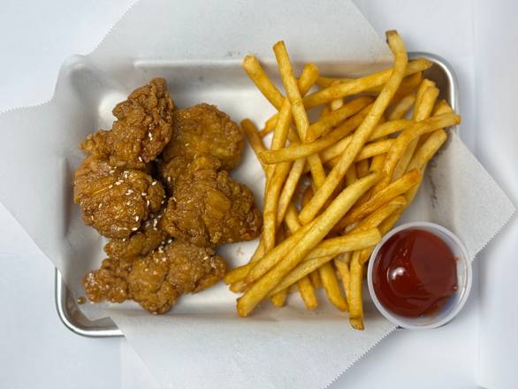 K2 Set (6pcs Wings or 8oz Boneless + Rice)