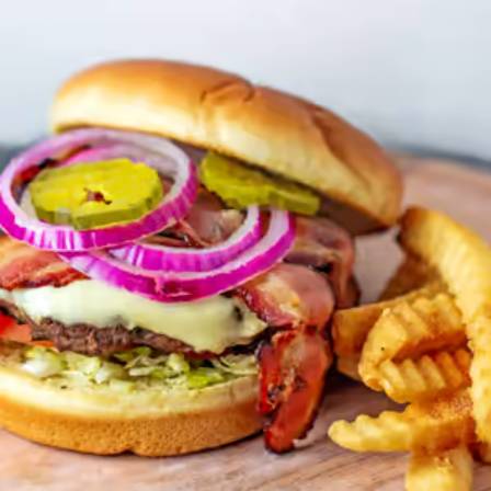 Keona's Bacon DLX Burger