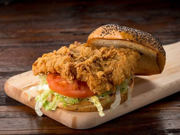 Kickin' Chicken-Fried (Steak or Chicken) Sandwich