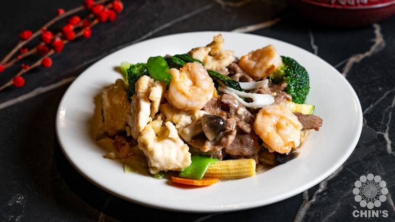 (L) Chop Suey House (Shrimp, Beef & Chicken) (Gluten Free)
