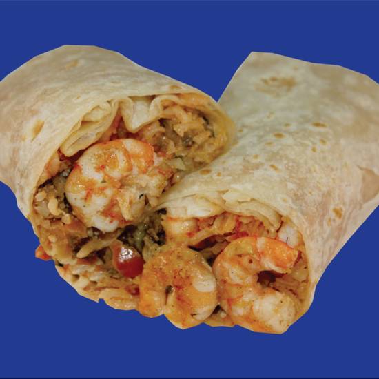 La Paz Burrito with Drink