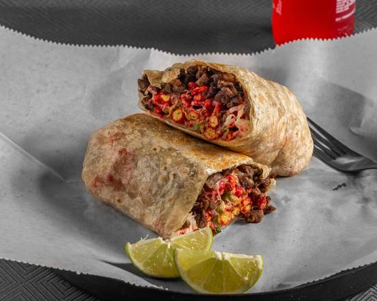 Lalos Hot Cheeto Burrito