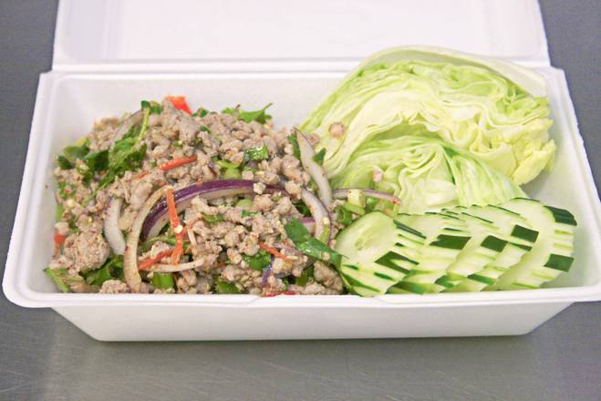 Larb Pork Salad - - à¸¥à¸²à¸š à¸«à¸¡à¸¹
