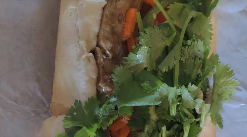 Lemongrass Tofu Sandwich