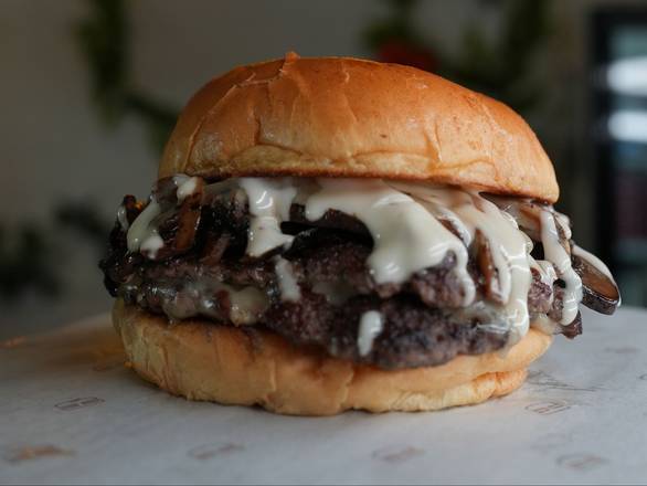 Maple Shroom Burger